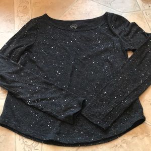Girls Aero shimmery long sleeved t shirt size 10